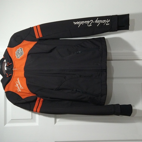 Harley-Davidson Jackets & Blazers - Harley-Davidson Hoodie Jacket with Thumb Holes